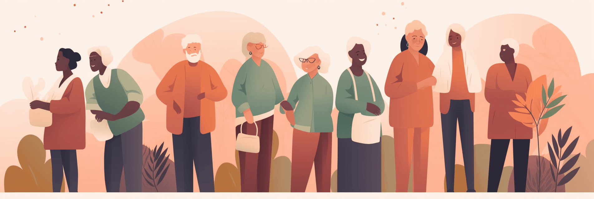 Depicting a diverse group of seniors enga 97eb7729-ec87-4403-93e9-938307024a9b