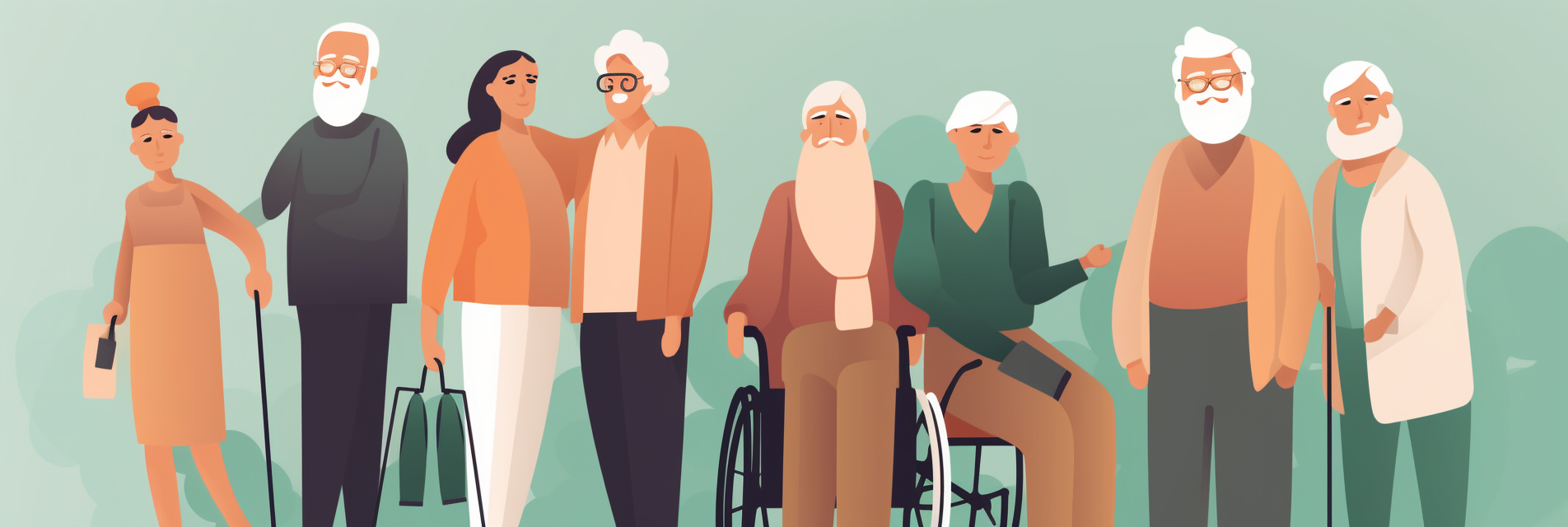 Diverse senior care options: a web design strategy