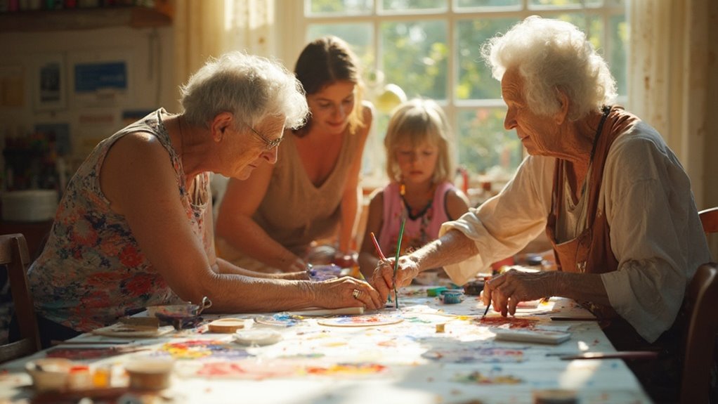 Art across age groups