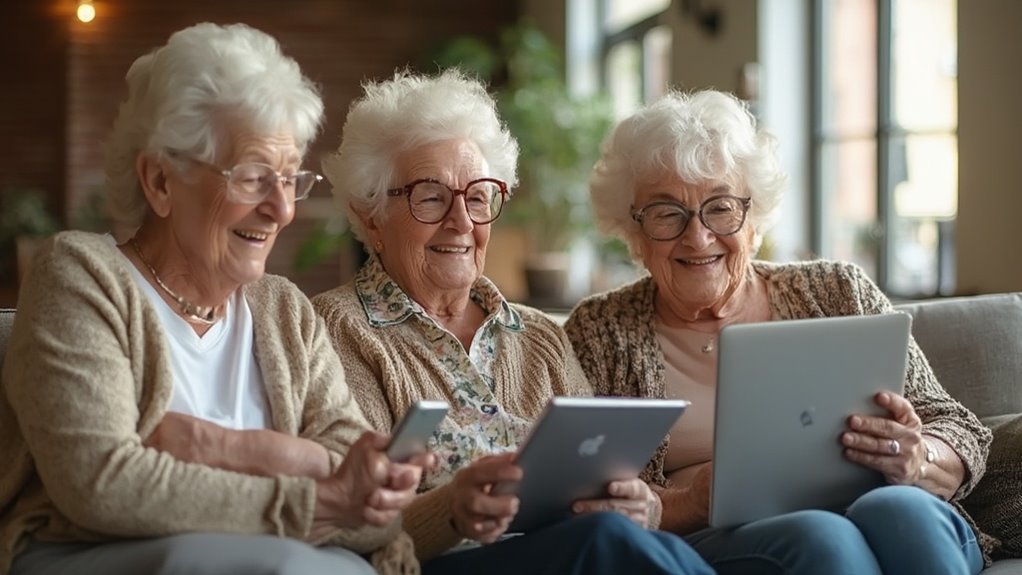 Engaging online older adults