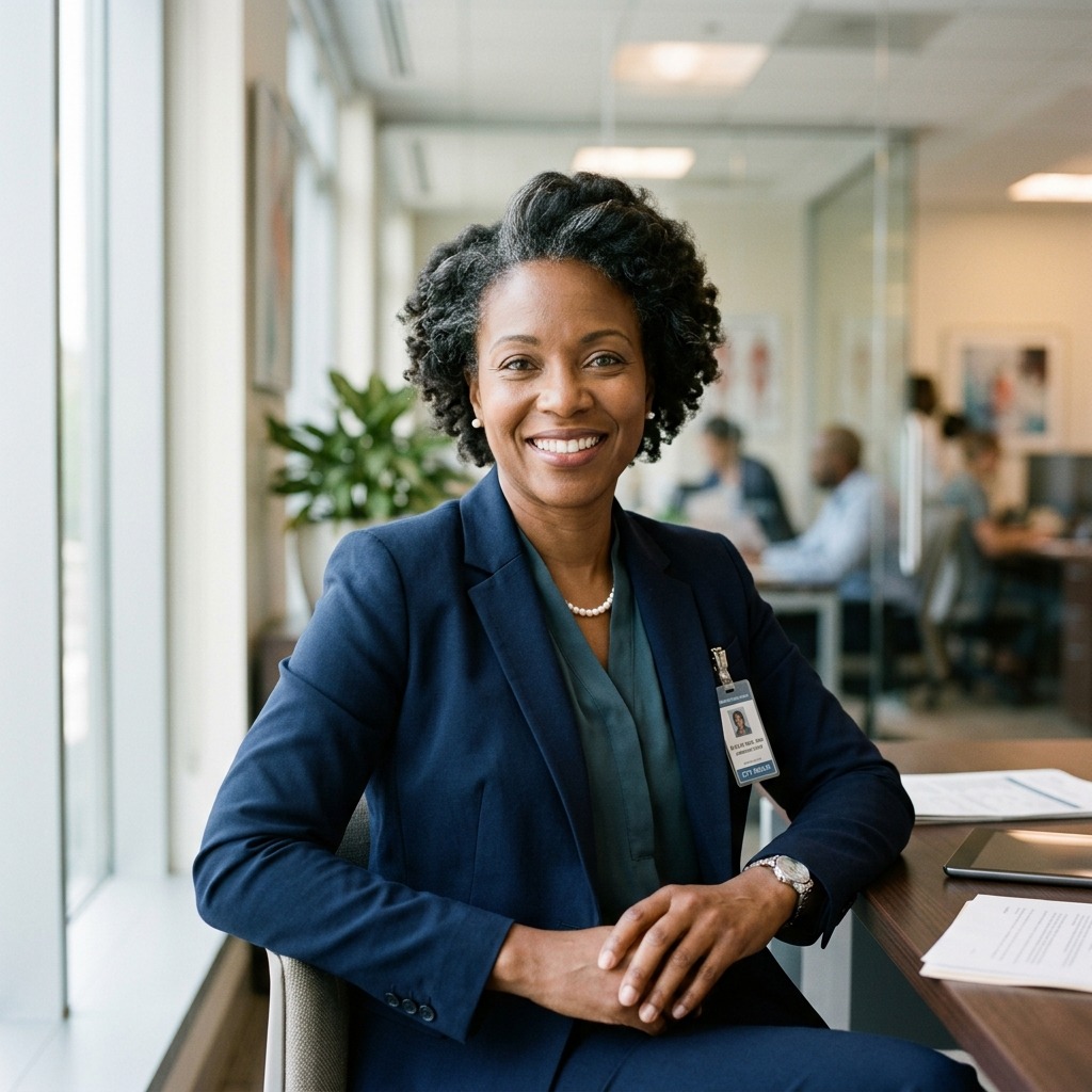 Healthcare administrator portrait