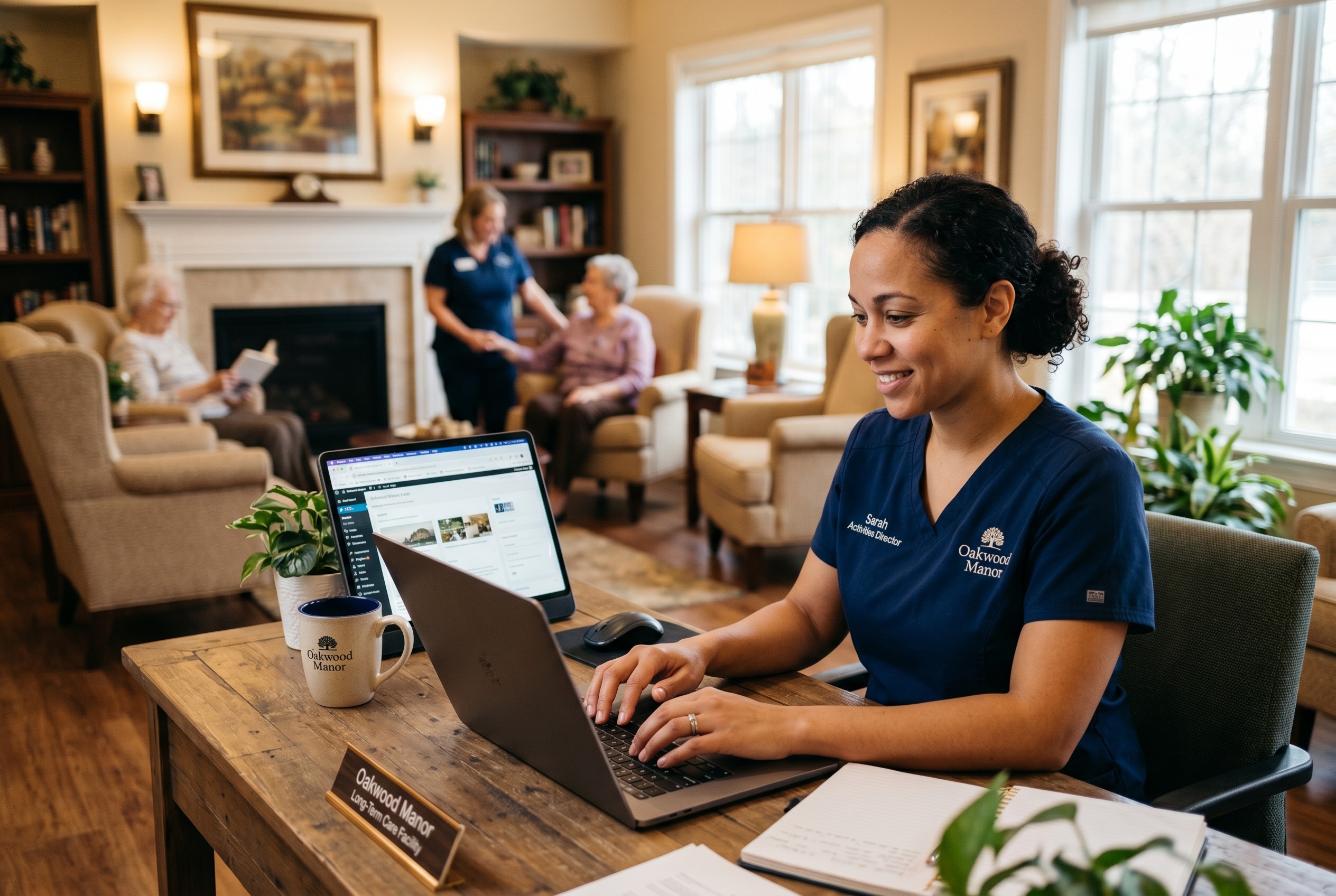 Seo For Long-Term Care Organizations 2 Seo rankings analytics dashboard for long-term care facility